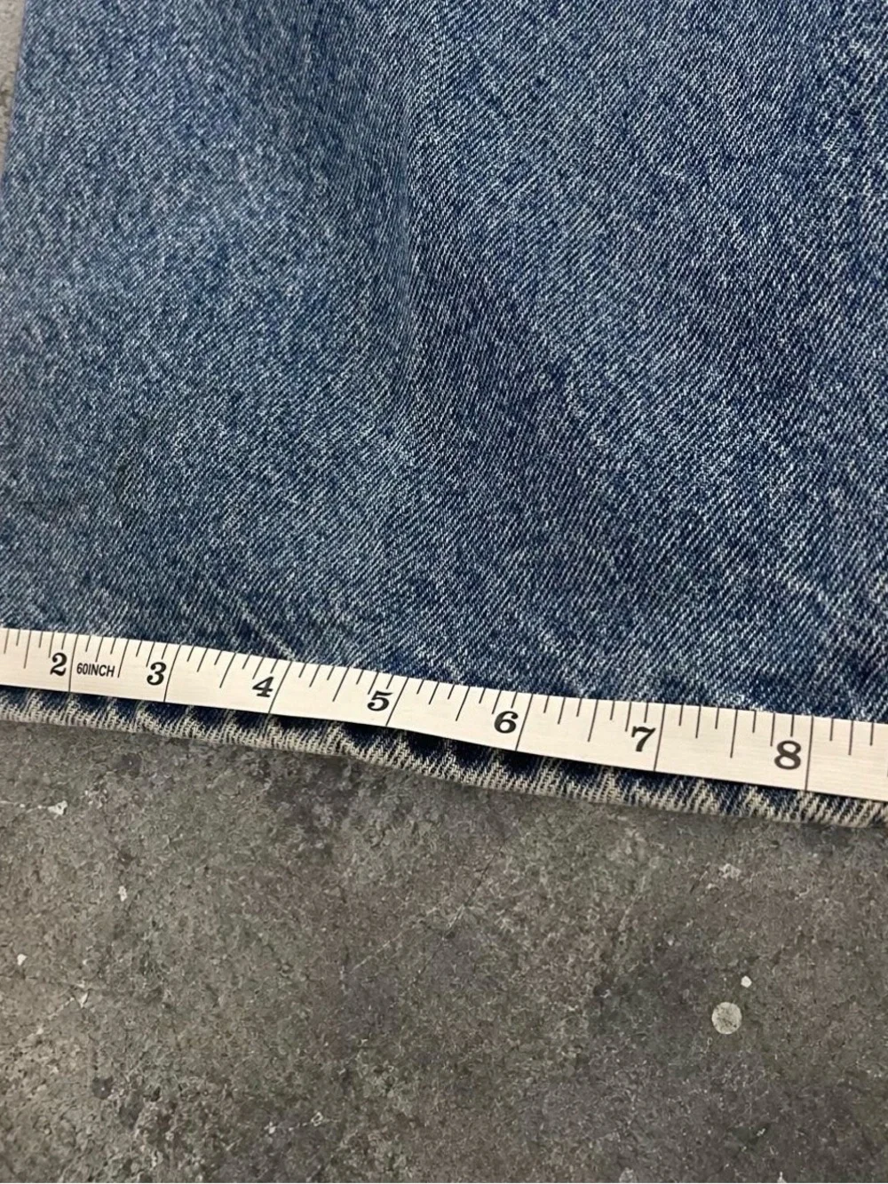 Vintage 90s Levi's 550 Orange Tab Relaxed Fit Men's Jeans Blue Wash 42x30